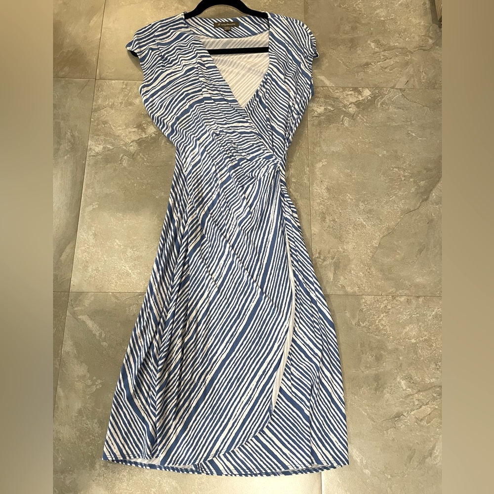 Tommy Bahama Cap Sleeve Clara Faux Wrap Dress